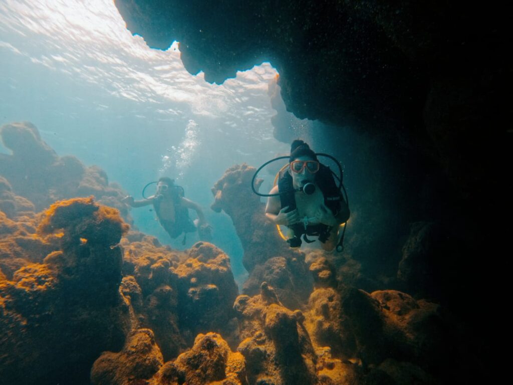 Mergulho com Cilindro livre