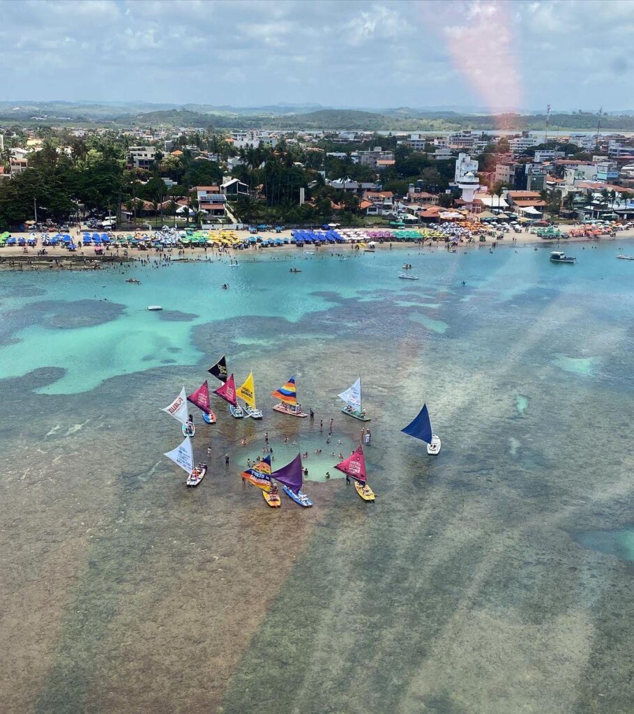 Piscina Natural de Porto de Galinhas vista de Cima