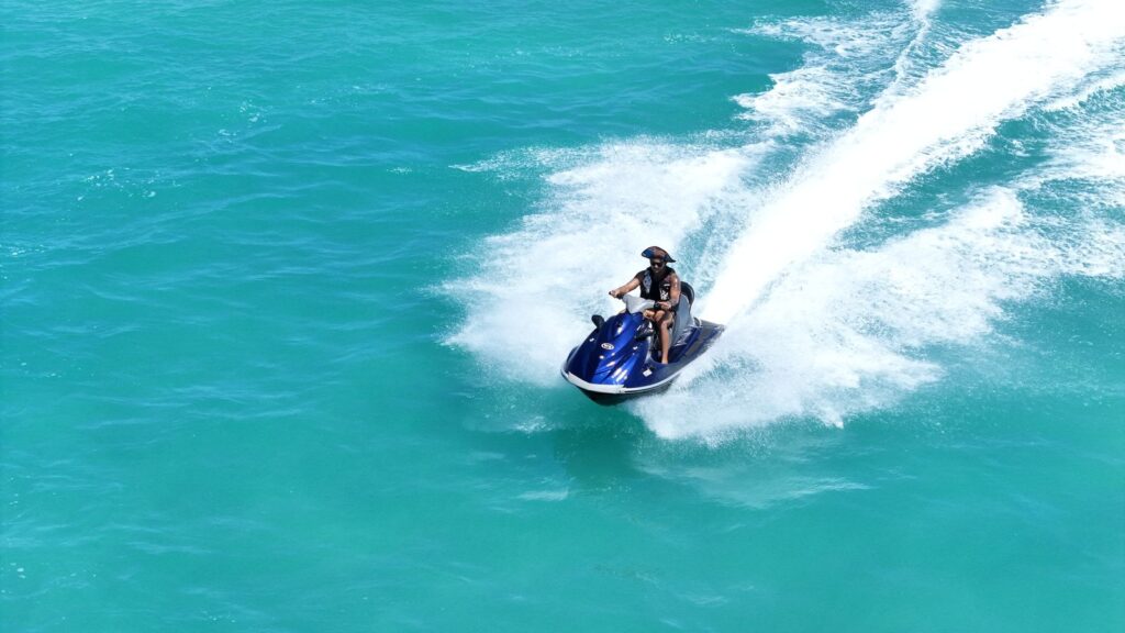 passeio Jet ski na praia de Antunes em Maragogi