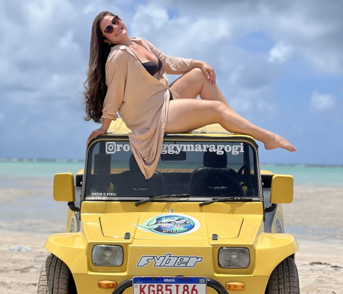 mulher buggy amarelo em Maragogi