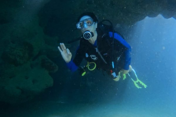 mergulho com cilindro livre em são jose da coroa grande