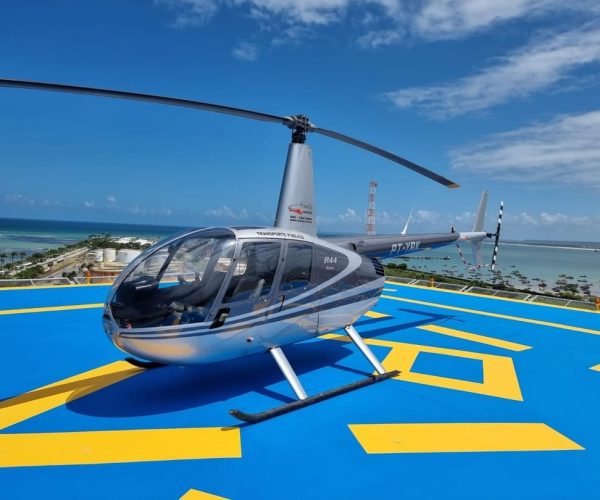 helicoptero para passeios em Maragogi